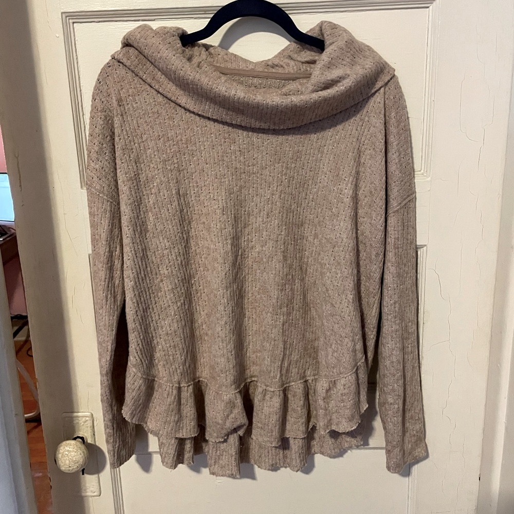 Anthropologie Maeve Cowl Neck Sweater - Size Small